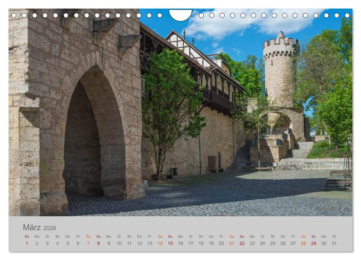 Bild: 9783457756287 | Jena Universitätstadt an der Saale (Wandkalender 2026 DIN A4 quer),...