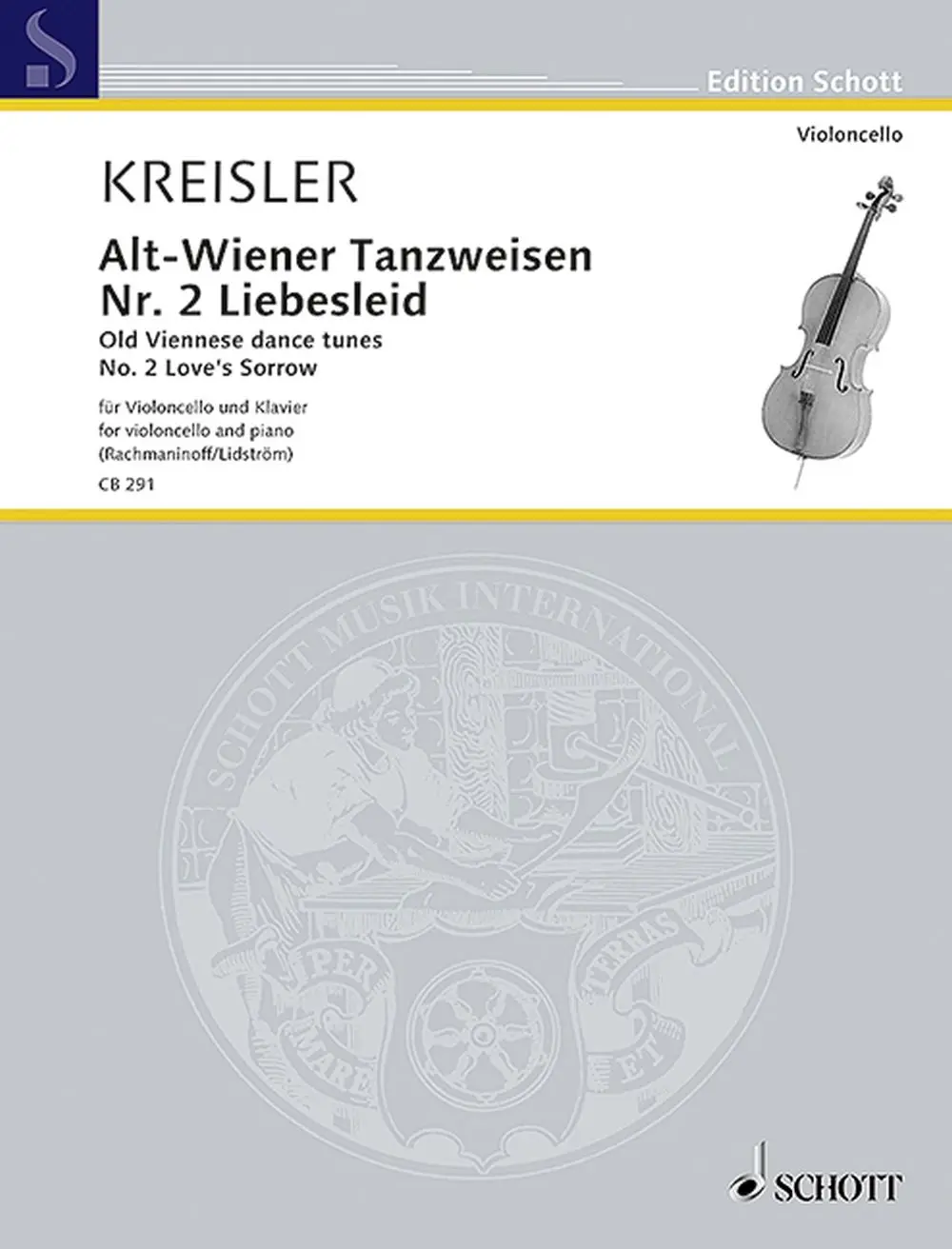Cover: 9790001166287 | Alt-Wiener Tanzweisen | Nr. 2 Liebesleid | Fritz Kreisler | Buch