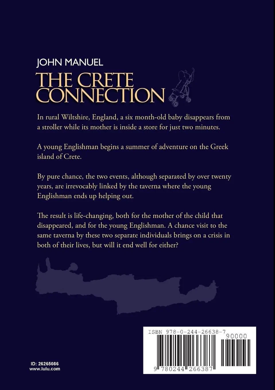 Rückseite: 9780244266387 | The Crete Connection | John Manuel | Taschenbuch | Englisch | 2020