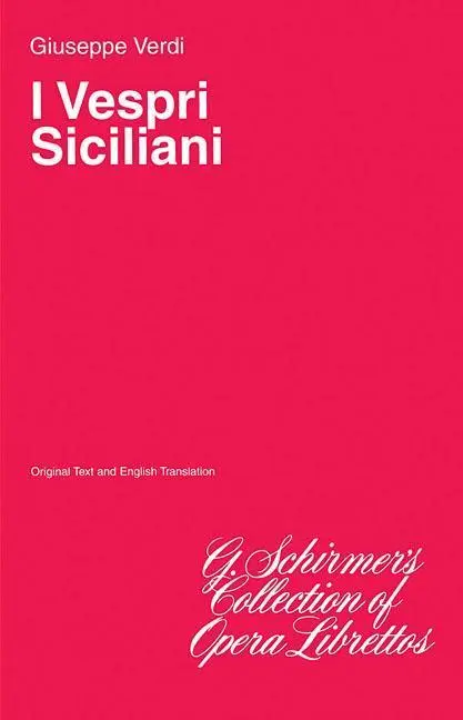 Cover: 9780634016387 | I Vespri Siciliani | Verdi Giuseppe | Taschenbuch | Opera | Buch