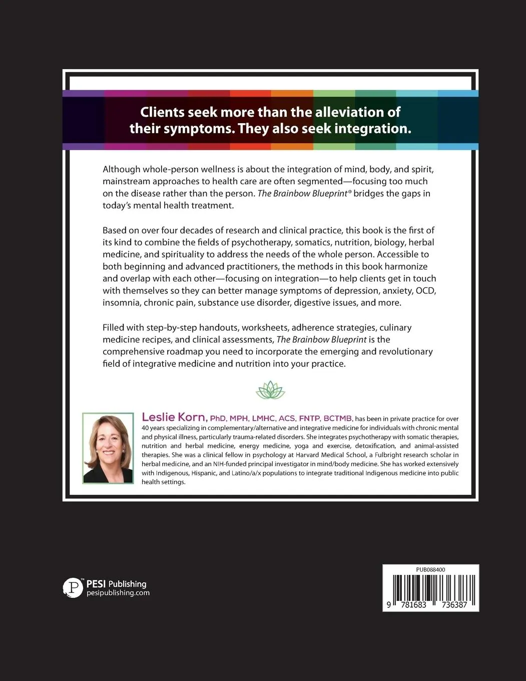 Rückseite: 9781683736387 | The Brainbow Blueprint | Leslie Korn | Taschenbuch | Englisch | 2023