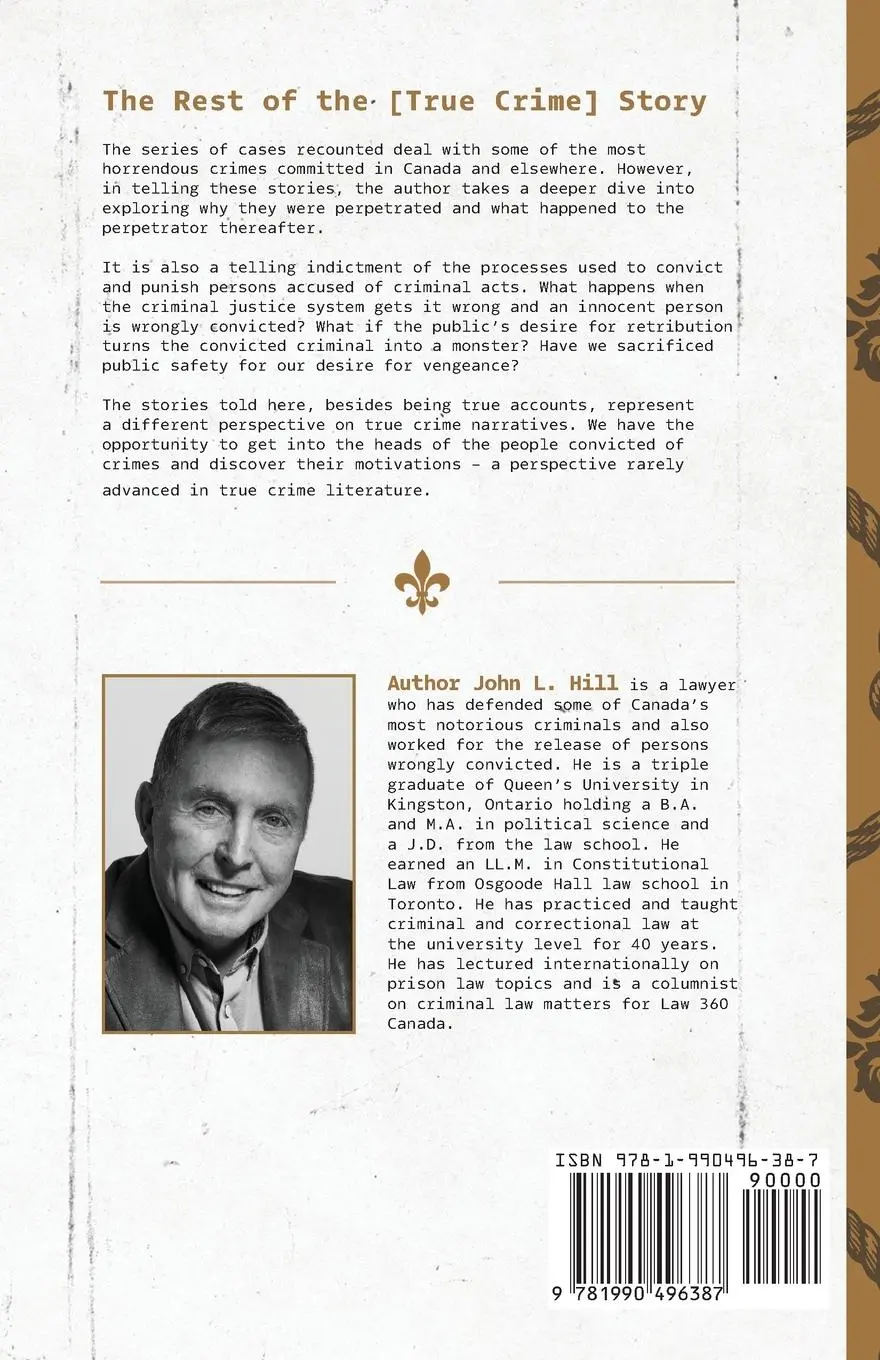 Rückseite: 9781990496387 | The Rest of the [True Crime] Story | John L. Hill | Taschenbuch | 2024