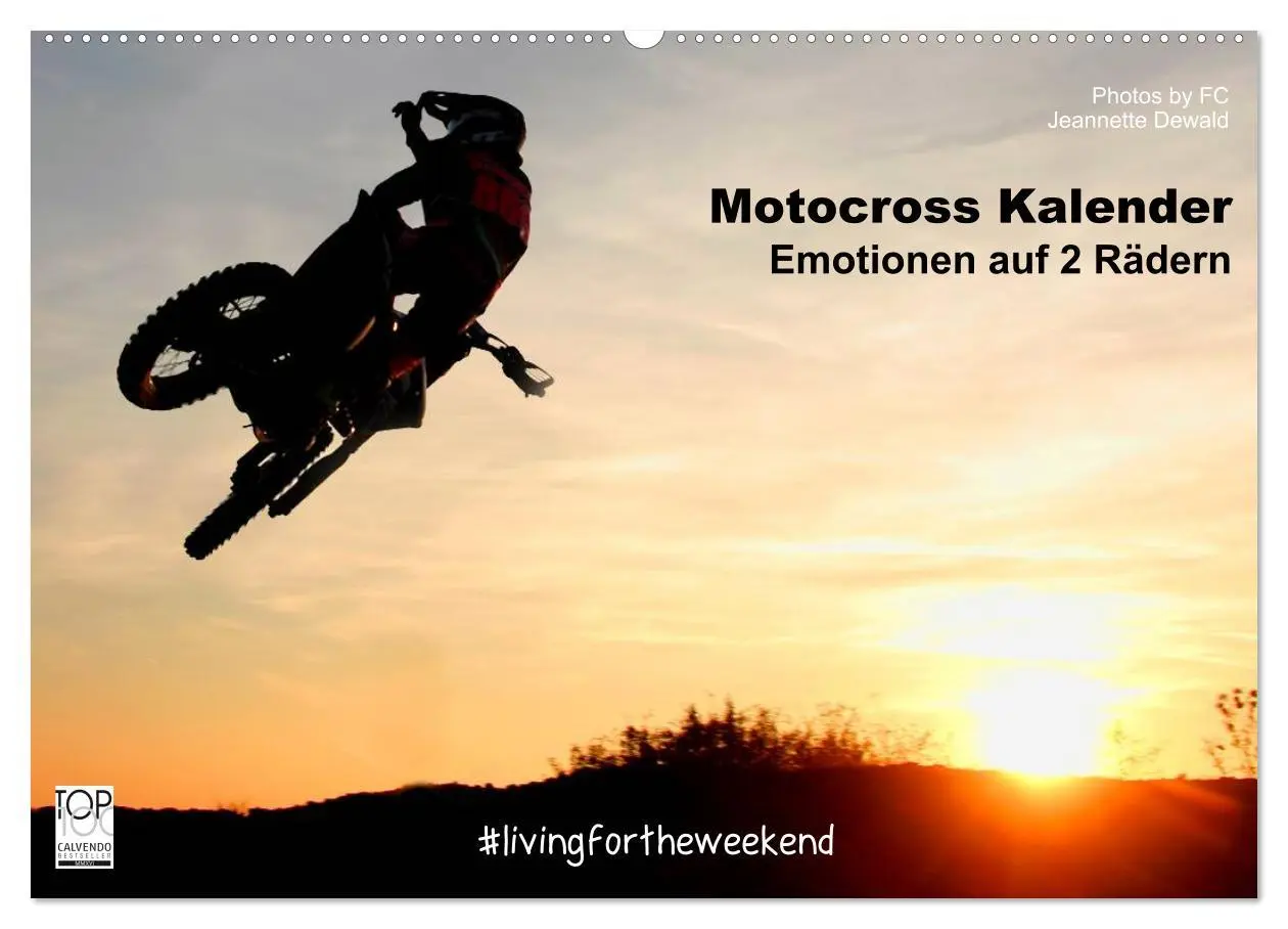Cover: 9783457986387 | Motocross Kalender - Emotionen auf 2 Rädern (Wandkalender 2026 DIN...