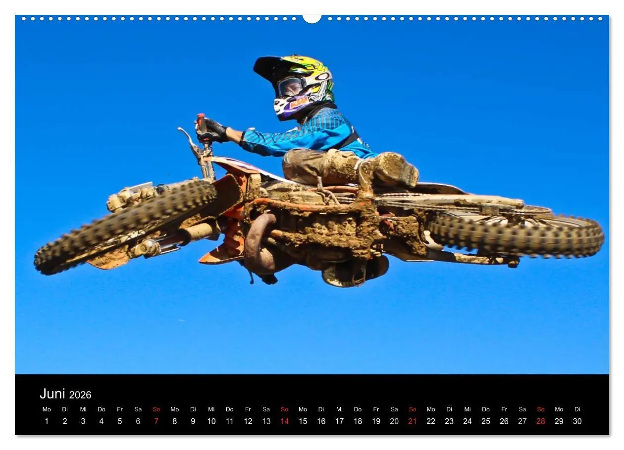 Bild: 9783457986387 | Motocross Kalender - Emotionen auf 2 Rädern (Wandkalender 2026 DIN...