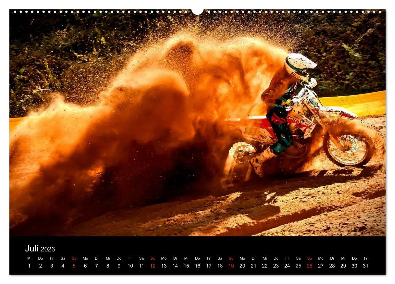Bild: 9783457986387 | Motocross Kalender - Emotionen auf 2 Rädern (Wandkalender 2026 DIN...