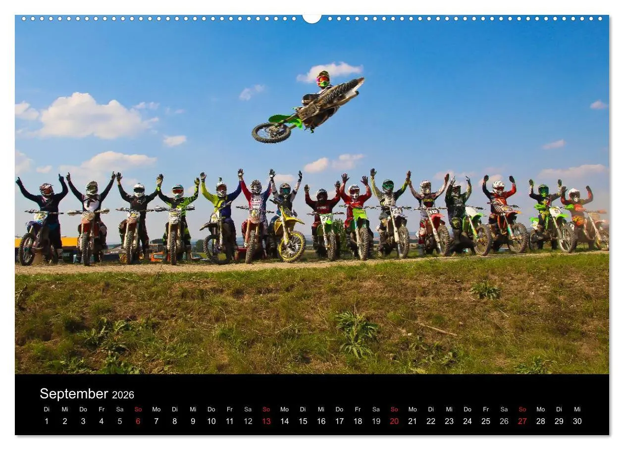Bild: 9783457986387 | Motocross Kalender - Emotionen auf 2 Rädern (Wandkalender 2026 DIN...