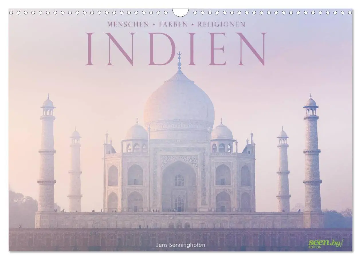 Cover: 9783516216387 | Indien: Menschen ¿ Farben ¿ Religionen (Wandkalender 2026 DIN A3...