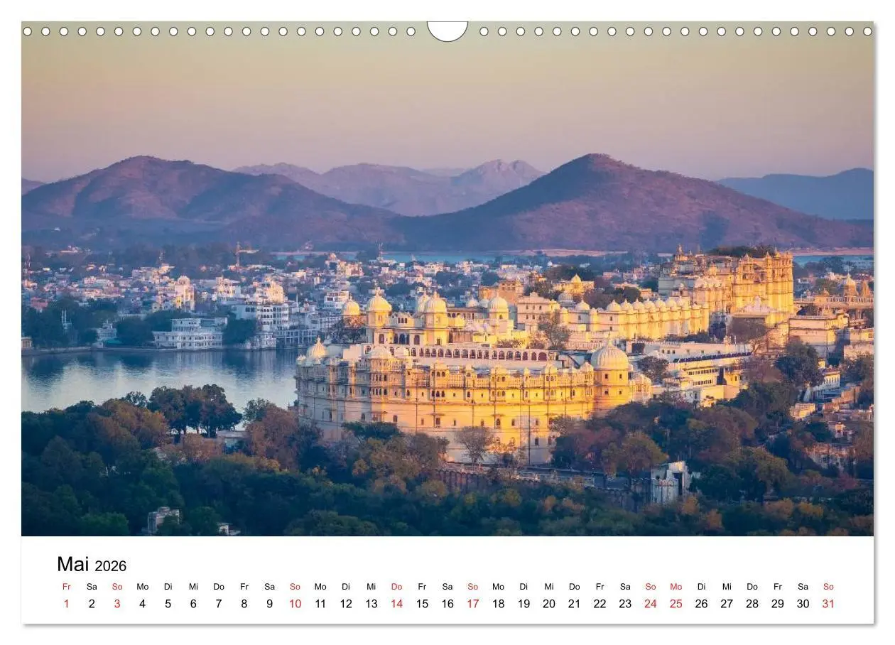 Bild: 9783516216387 | Indien: Menschen ¿ Farben ¿ Religionen (Wandkalender 2026 DIN A3...