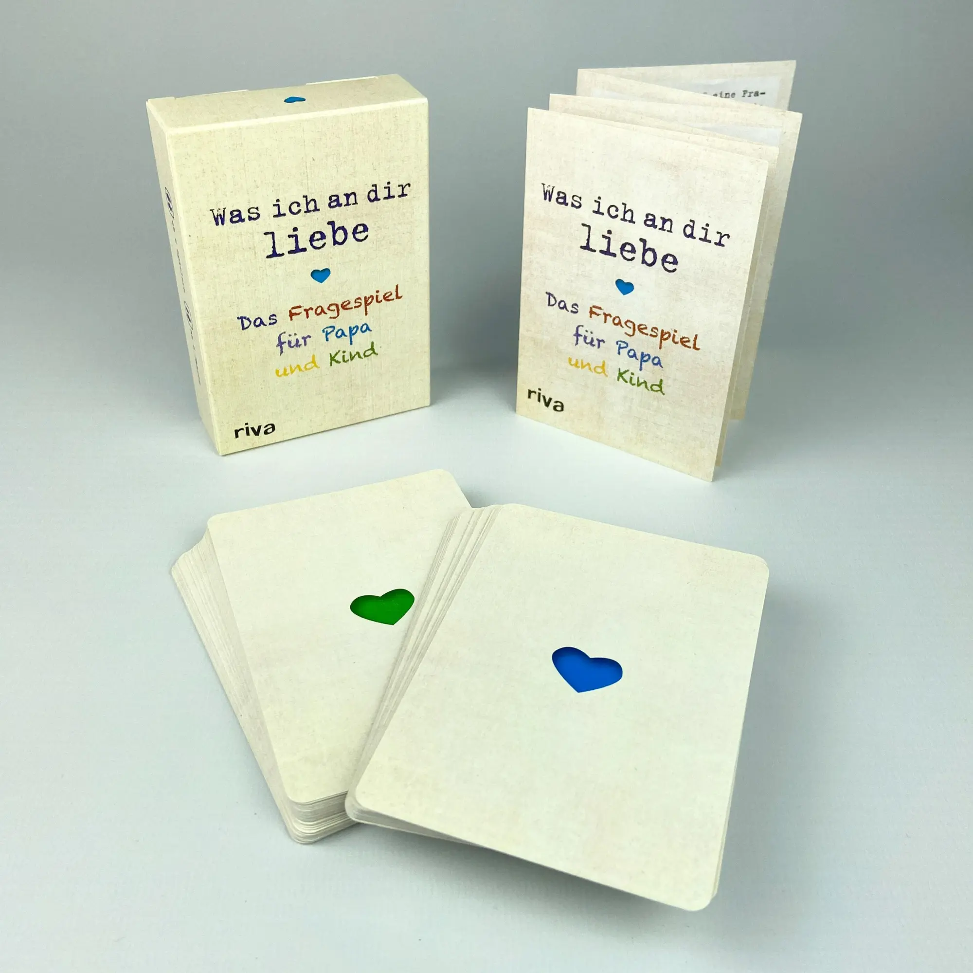 Bild: 9783742316387 | Was ich an dir liebe - Das Fragespiel für Papa und Kind | Riva Verlag