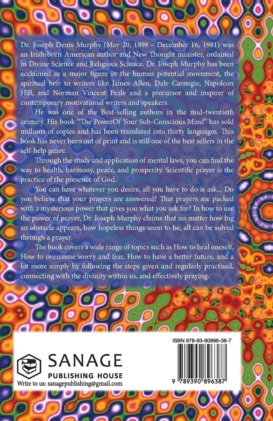 Rückseite: 9789390896387 | How To Use The Power Of Prayer | Joseph Murphy | Taschenbuch | 2021
