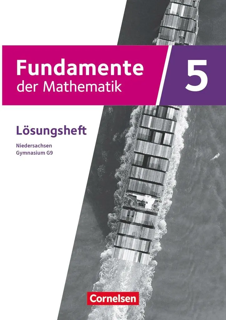 Cover: 9783060406487 | Fundamente der Mathematik 5. Schuljahr. Niedersachsen - Lösungen... Cover: 9783060406487 | Fundamente der Mathematik 5. Schuljahr. Niedersachsen - Lösungen...