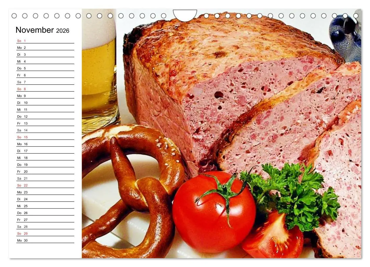Bild: 9783457976487 | Brotzeit. Herzhaft und beliebt (Wandkalender 2026 DIN A4 quer),...