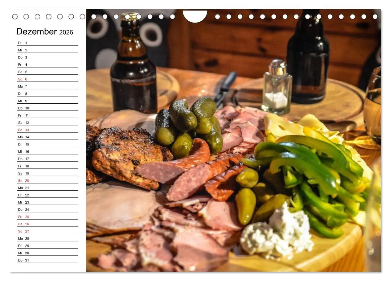 Bild: 9783457976487 | Brotzeit. Herzhaft und beliebt (Wandkalender 2026 DIN A4 quer),...