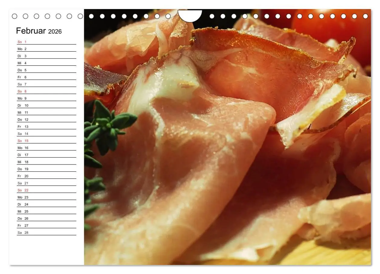 Bild: 9783457976487 | Brotzeit. Herzhaft und beliebt (Wandkalender 2026 DIN A4 quer),...