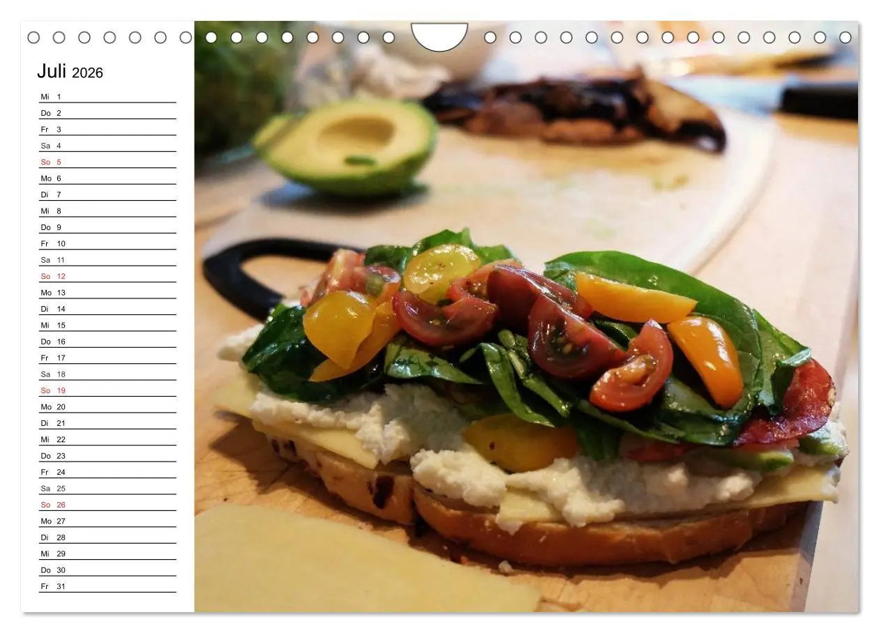 Bild: 9783457976487 | Brotzeit. Herzhaft und beliebt (Wandkalender 2026 DIN A4 quer),...