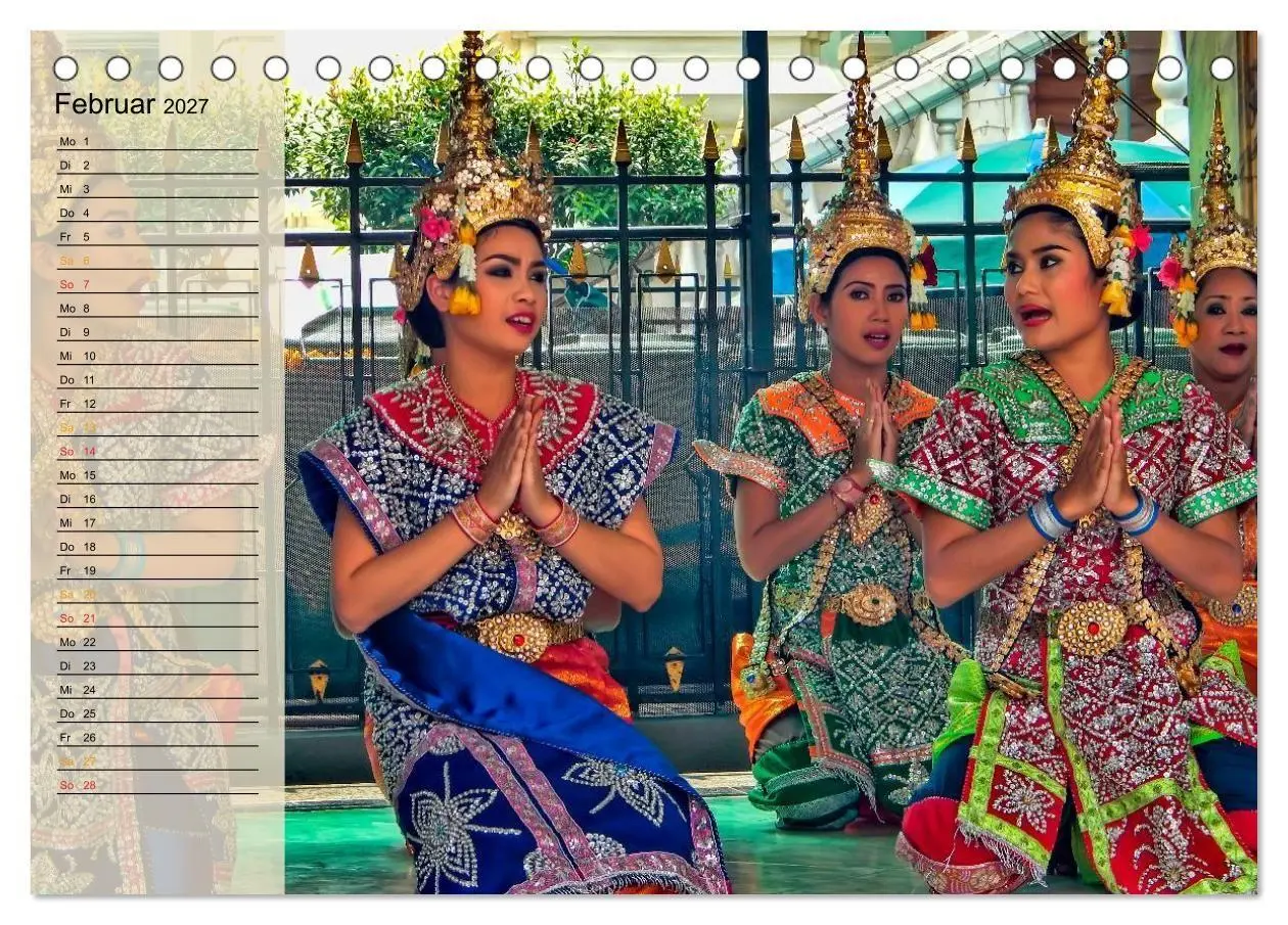 Bild: 9783569916487 | Bangkok - Königreich Thailand (Tischkalender 2027 DIN A5 quer),...