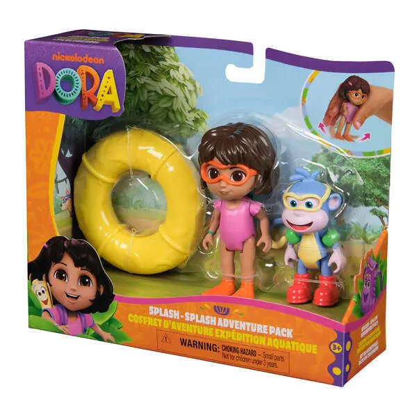 Cover: 681147076587 | DTE Dora - Figuren Adventure Dora &amp; Boot | Karton | 76587 | Deutsch