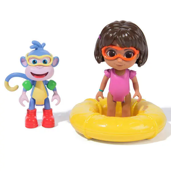 Bild: 681147076587 | DTE Dora - Figuren Adventure Dora &amp; Boot | Karton | 76587 | Deutsch