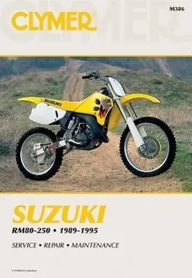 Cover: 9780892876587 | Suzuki RM80-250 Motorcycle (1989-1995) Service Repair Manual | Buch