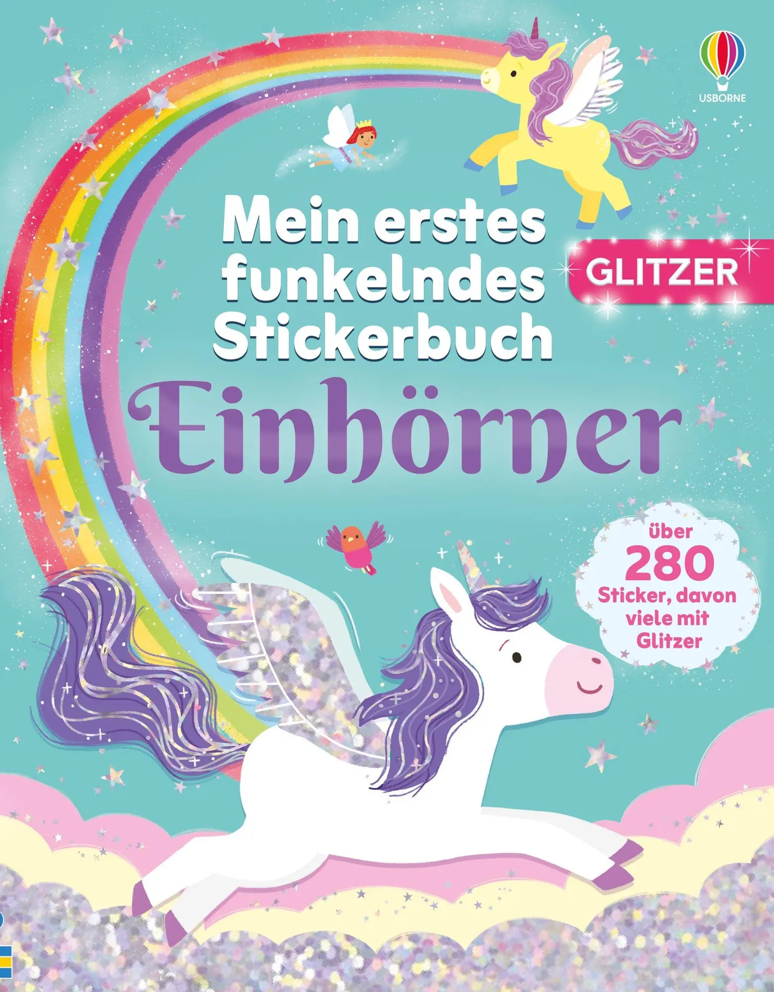 Cover: 9781035706587 | Mein erstes funkelndes Stickerbuch: Einhörner | Kimberley Kinloch
