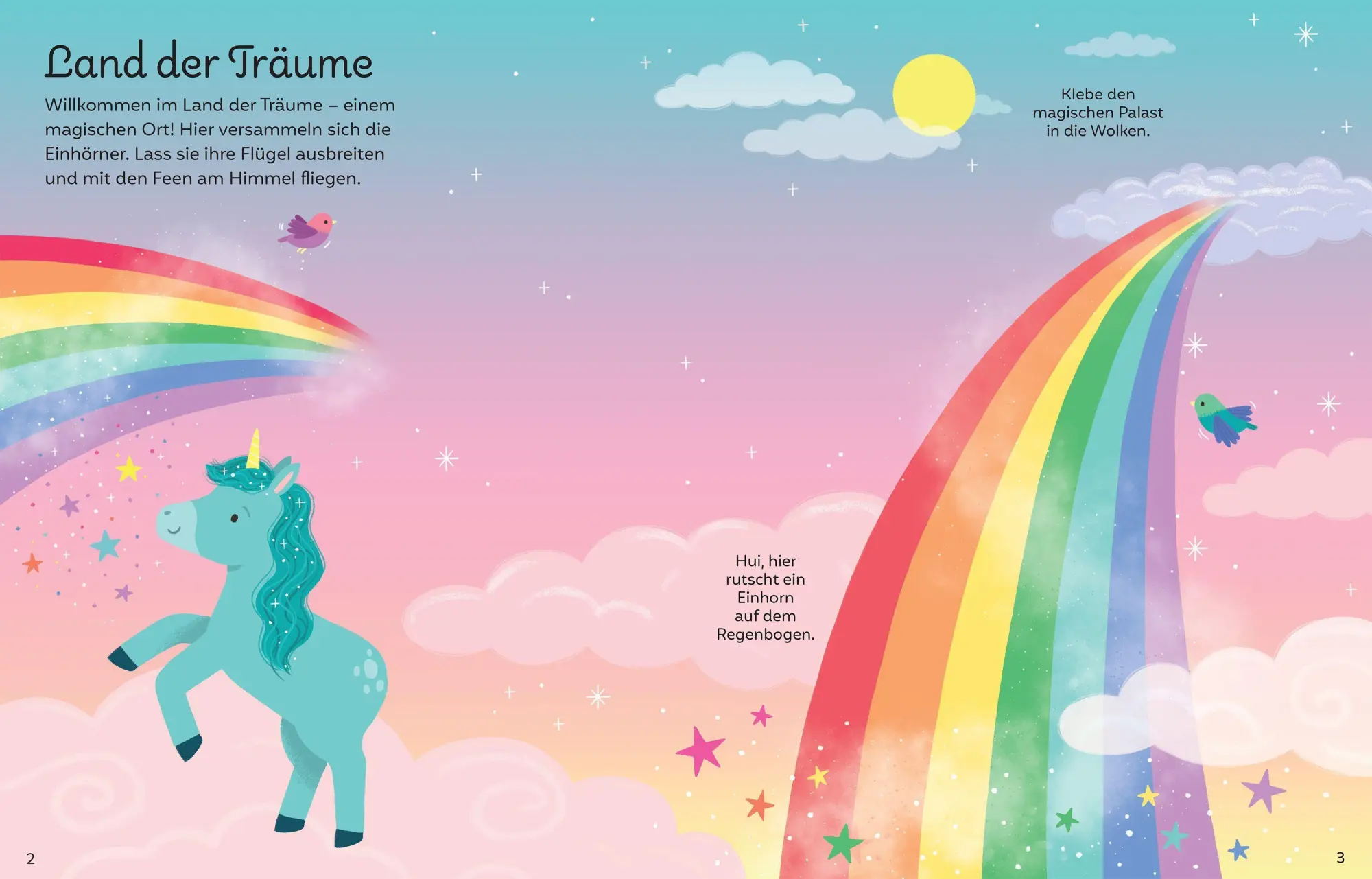 Bild: 9781035706587 | Mein erstes funkelndes Stickerbuch: Einhörner | Kimberley Kinloch