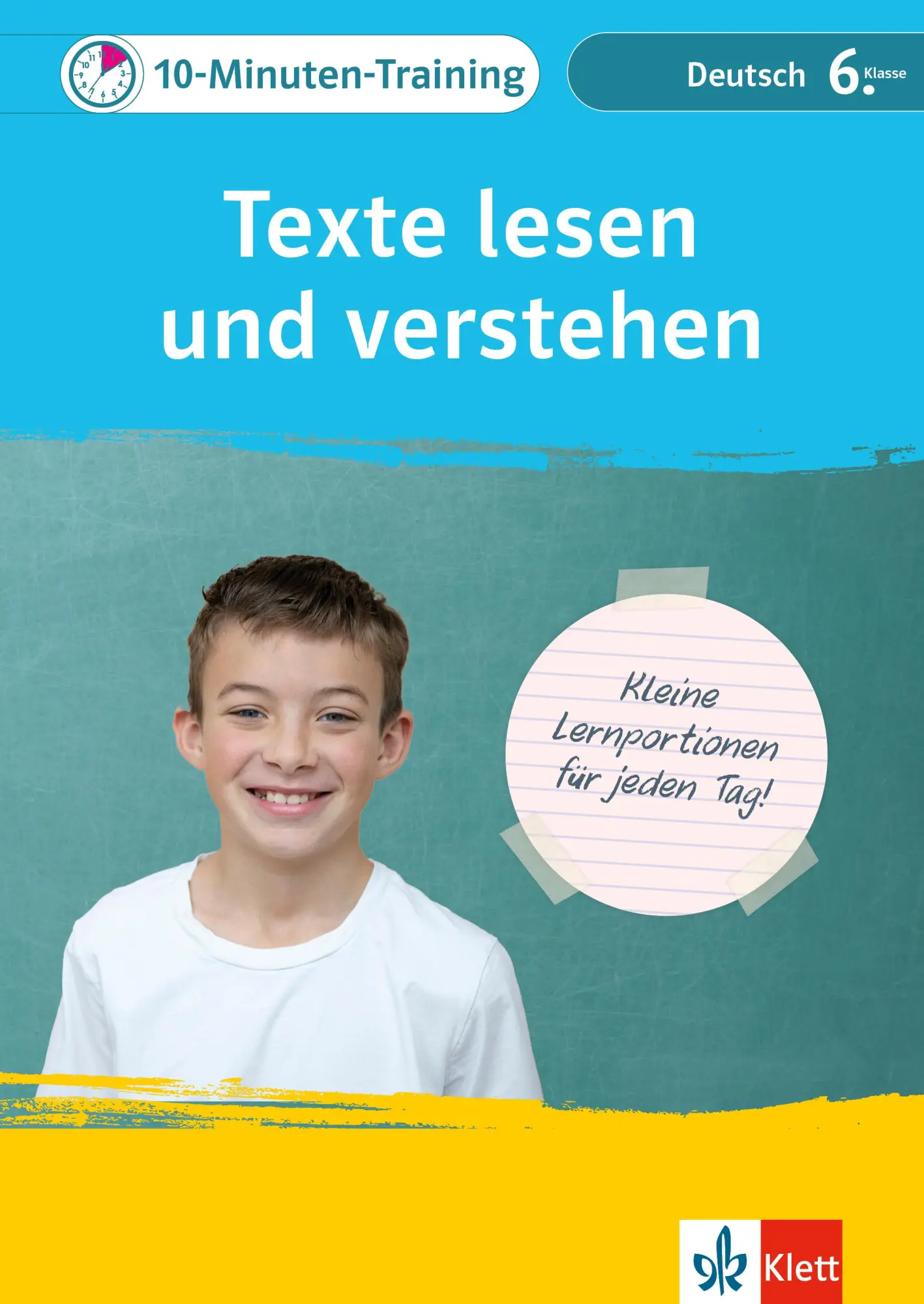Cover: 9783129276587 | Klett 10-Minuten-Training Deutsch Texte lesen und verstehen 6. Klasse