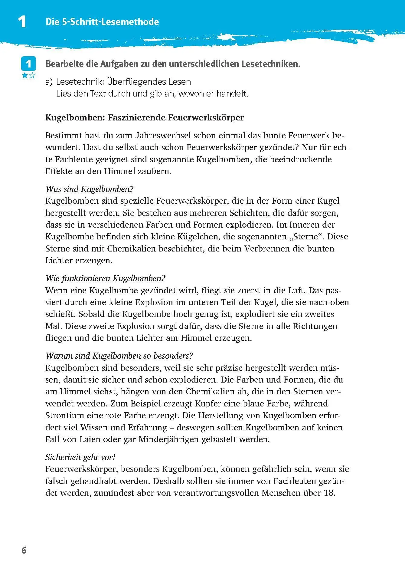 Bild: 9783129276587 | Klett 10-Minuten-Training Deutsch Texte lesen und verstehen 6. Klasse