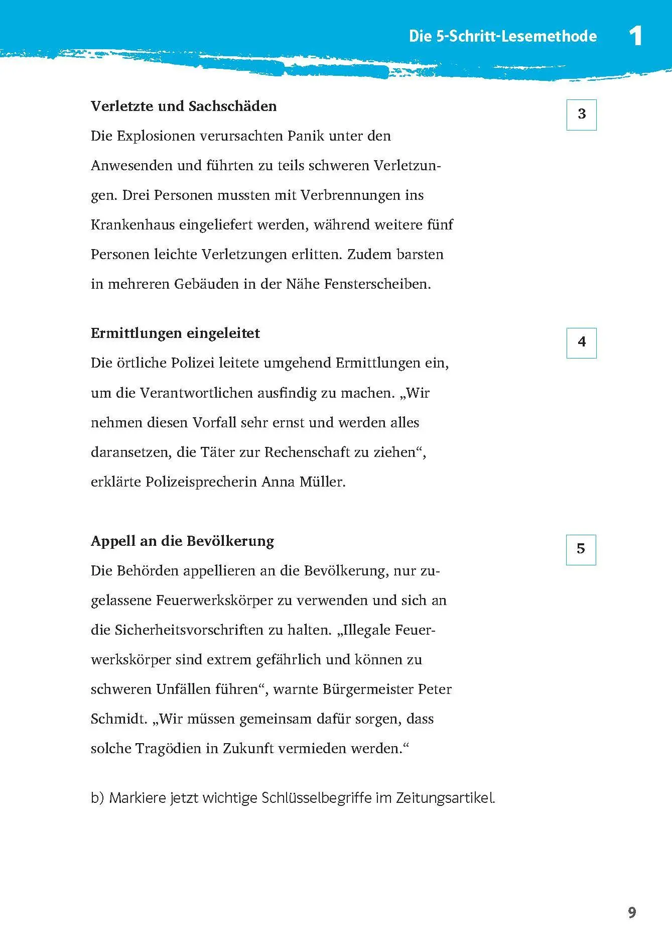 Bild: 9783129276587 | Klett 10-Minuten-Training Deutsch Texte lesen und verstehen 6. Klasse