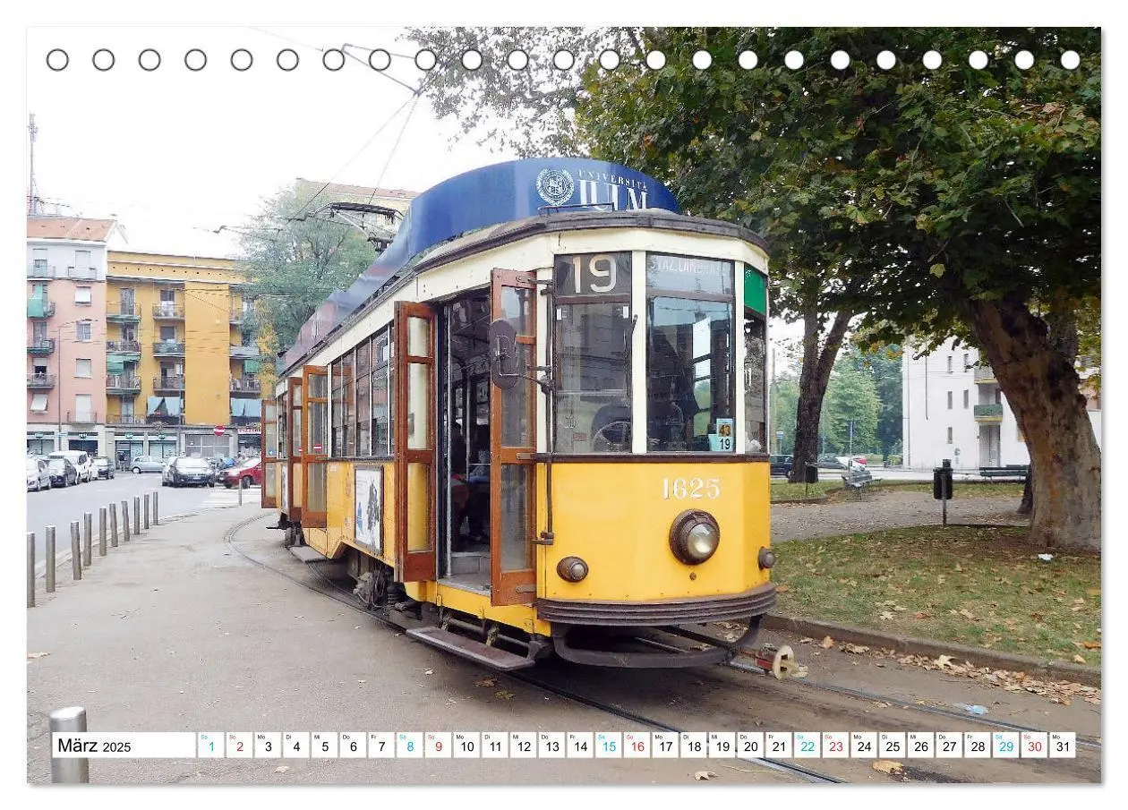 Bild: 9783435256587 | Tram historisch (Tischkalender 2025 DIN A5 quer), CALVENDO...