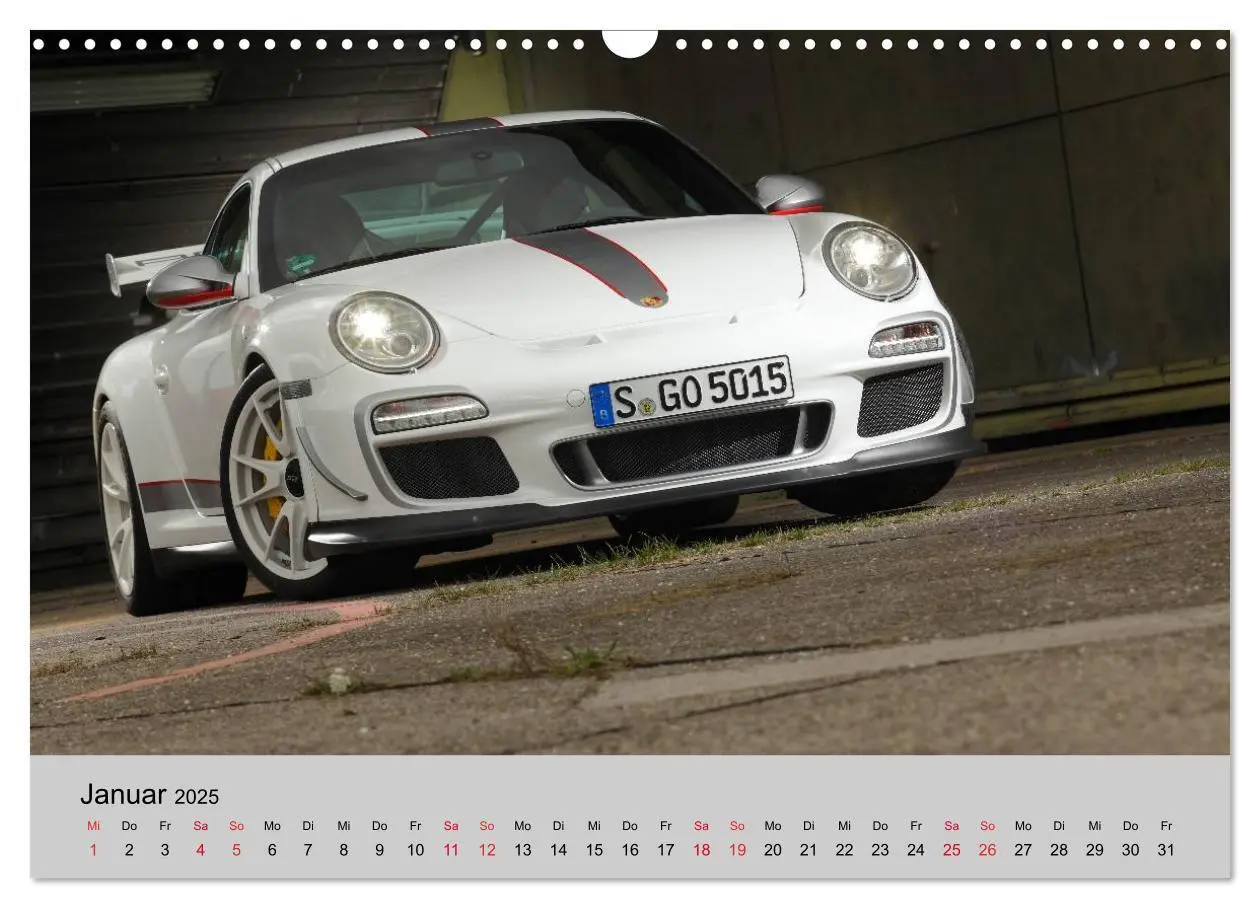 Bild: 9783435706587 | Porsche GT3RS 4,0 (Wandkalender 2025 DIN A3 quer), CALVENDO...