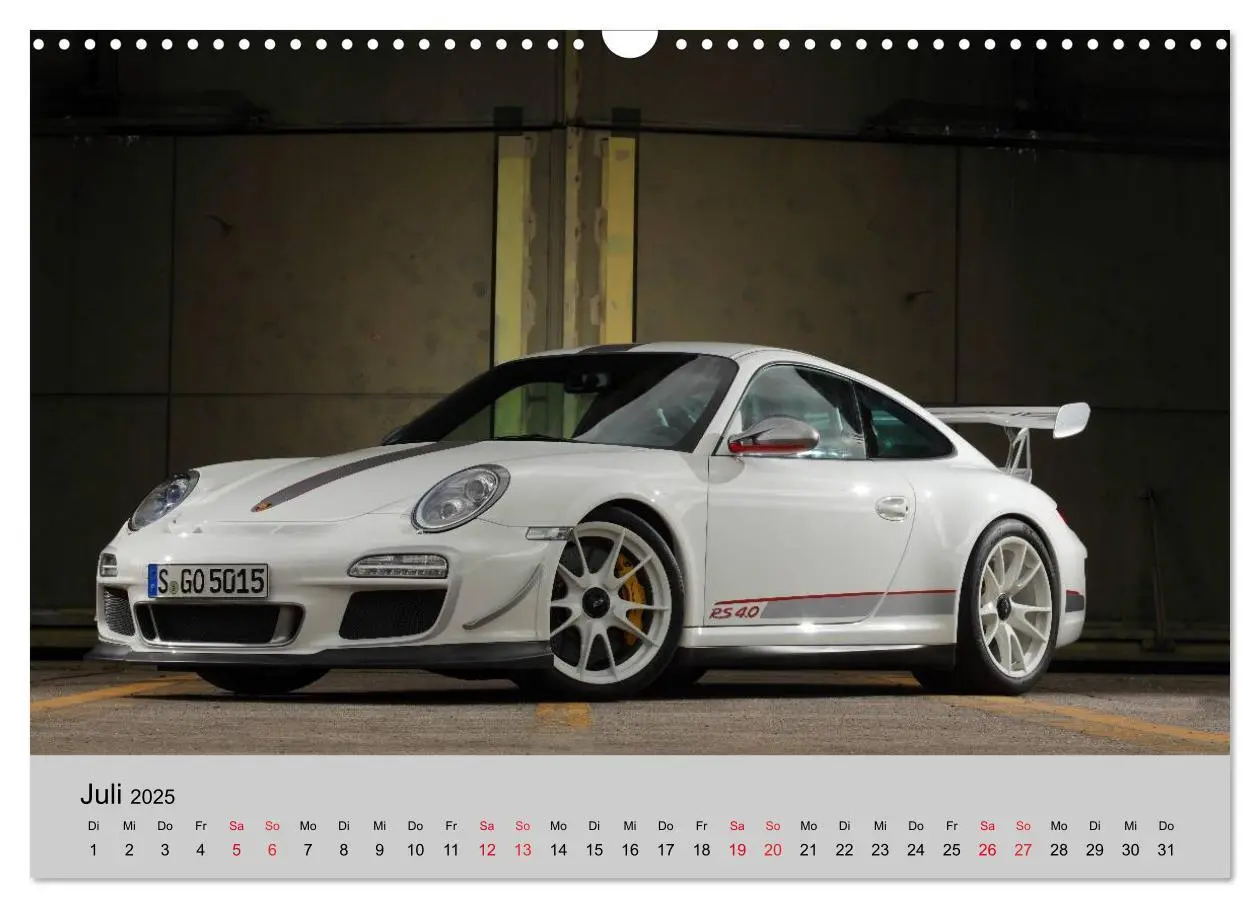Bild: 9783435706587 | Porsche GT3RS 4,0 (Wandkalender 2025 DIN A3 quer), CALVENDO...