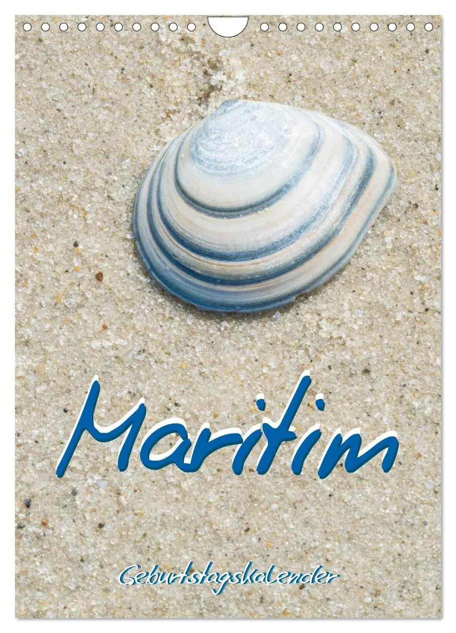 Cover: 9783516366587 | Maritim - Geburtstagskalender (Wandkalender 2026 DIN A4 hoch),...