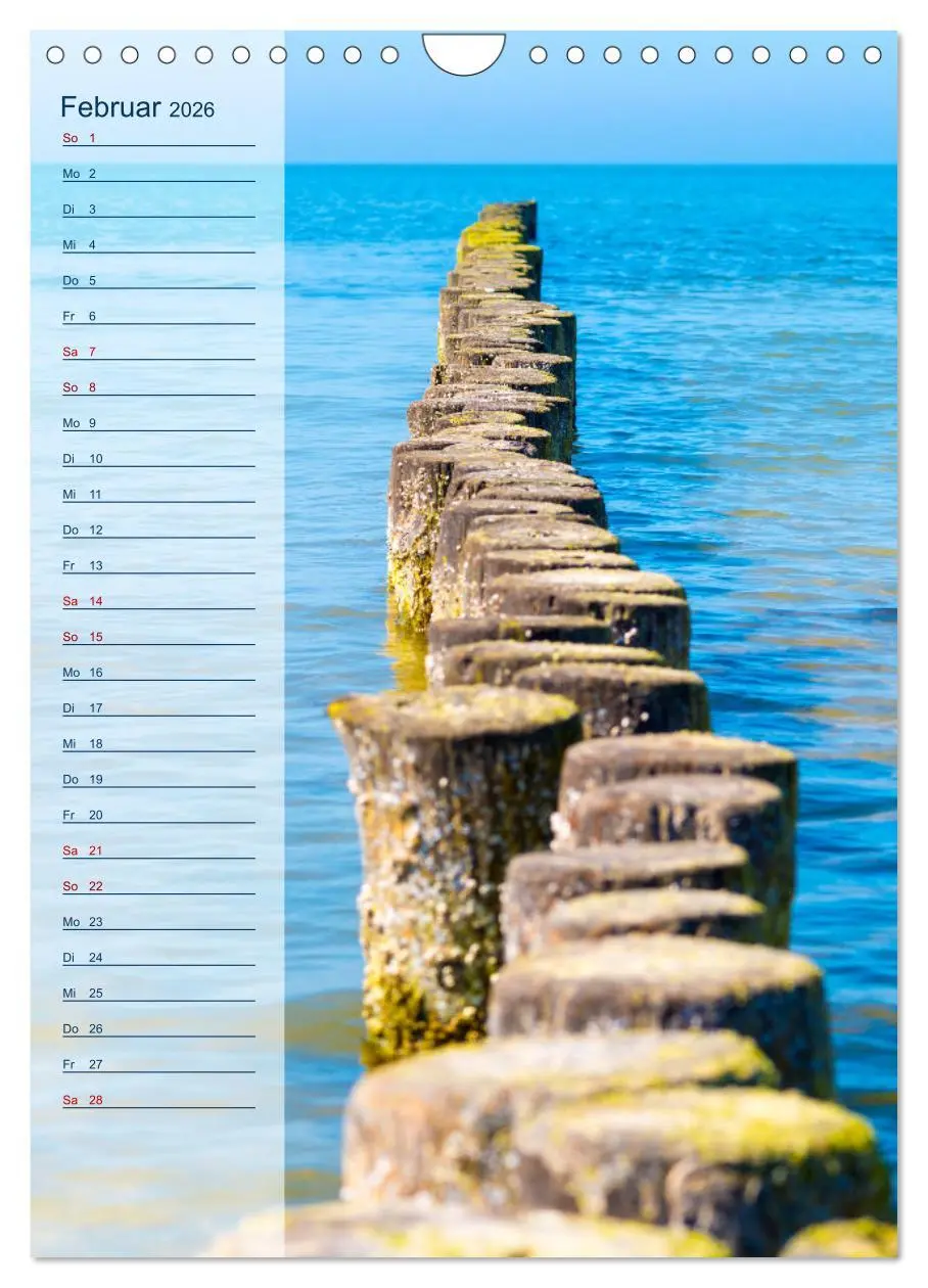 Bild: 9783516366587 | Maritim - Geburtstagskalender (Wandkalender 2026 DIN A4 hoch),...