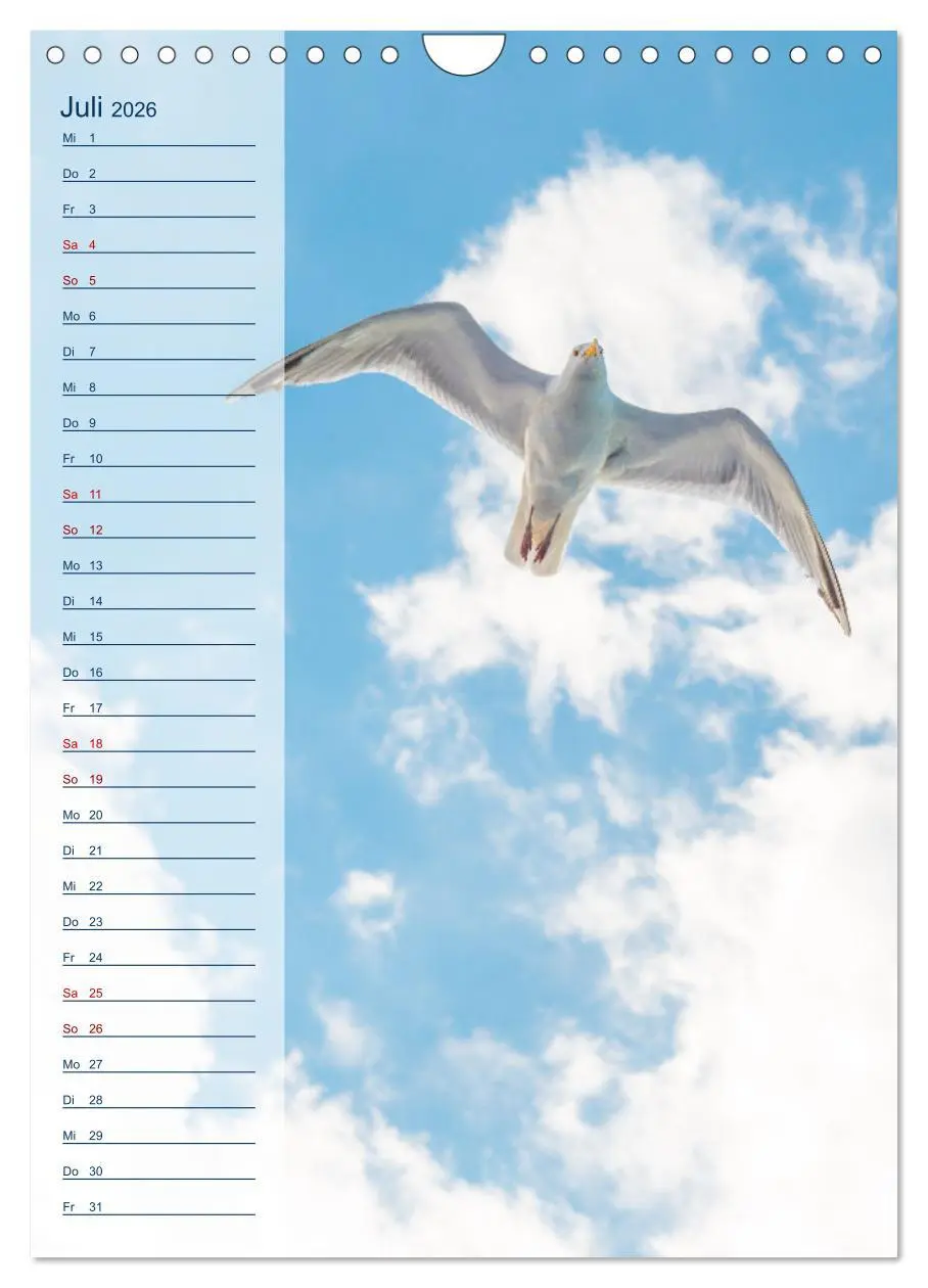 Bild: 9783516366587 | Maritim - Geburtstagskalender (Wandkalender 2026 DIN A4 hoch),...