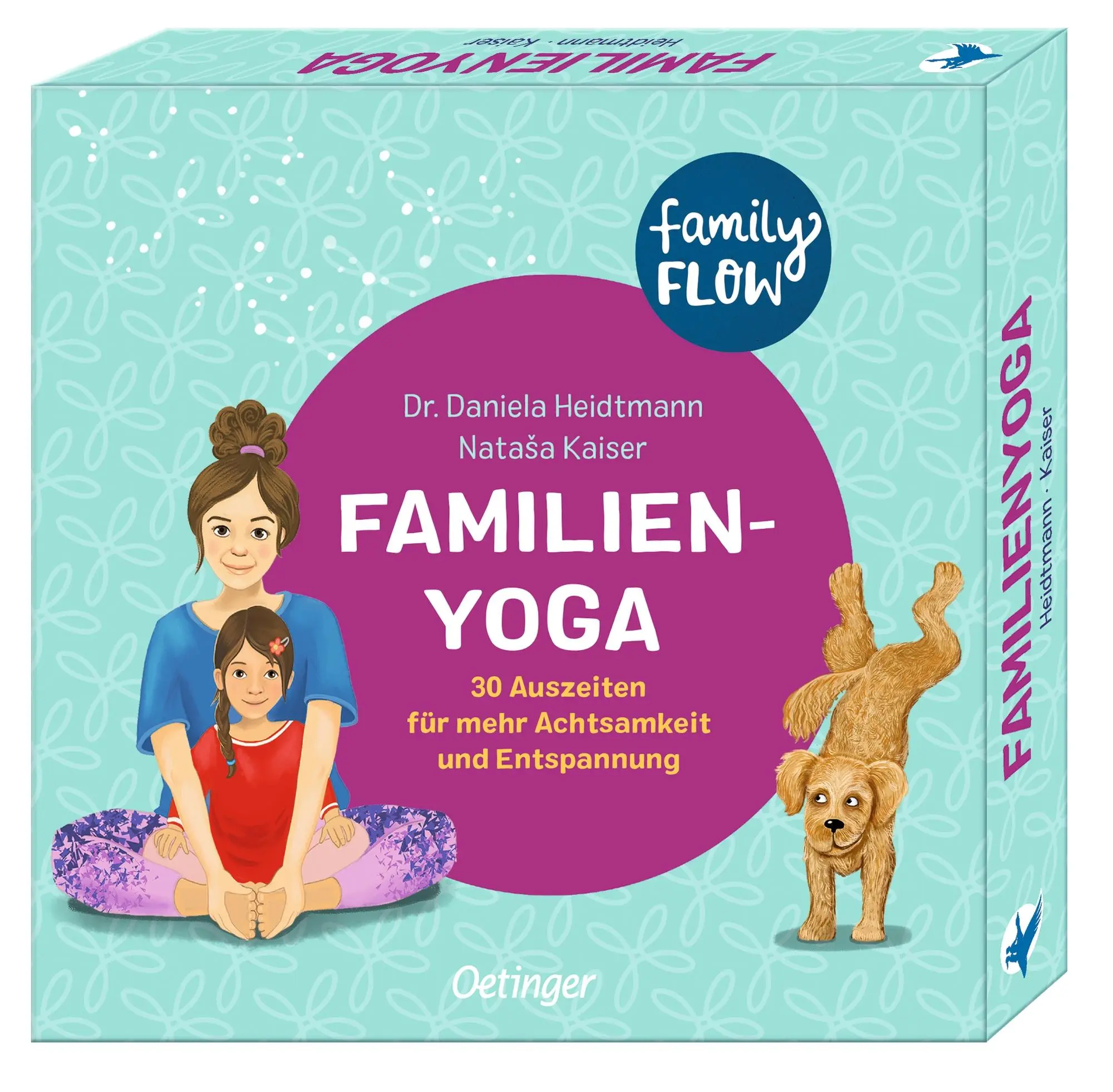 Cover: 9783751206587 | FamilyFlow. Familien-Yoga | Daniela Heidtmann | Box | Family Flow