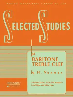 Cover: 888680096687 | Selected Studies | For Baritone T.C. | H. Voxman | Taschenbuch | Buch