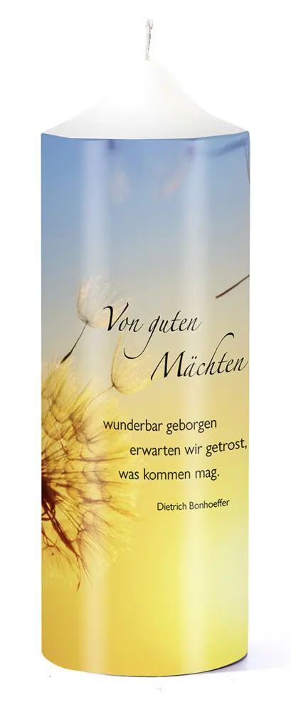Cover: 4260653746687 | Trauerkerze »Von guten Mächten« | Sonstige Handelsware | Deutsch