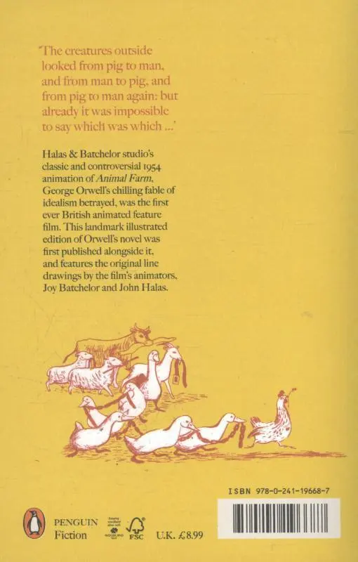 Rückseite: 9780241196687 | Animal Farm. The Illustrated Edition | George Orwell | Taschenbuch