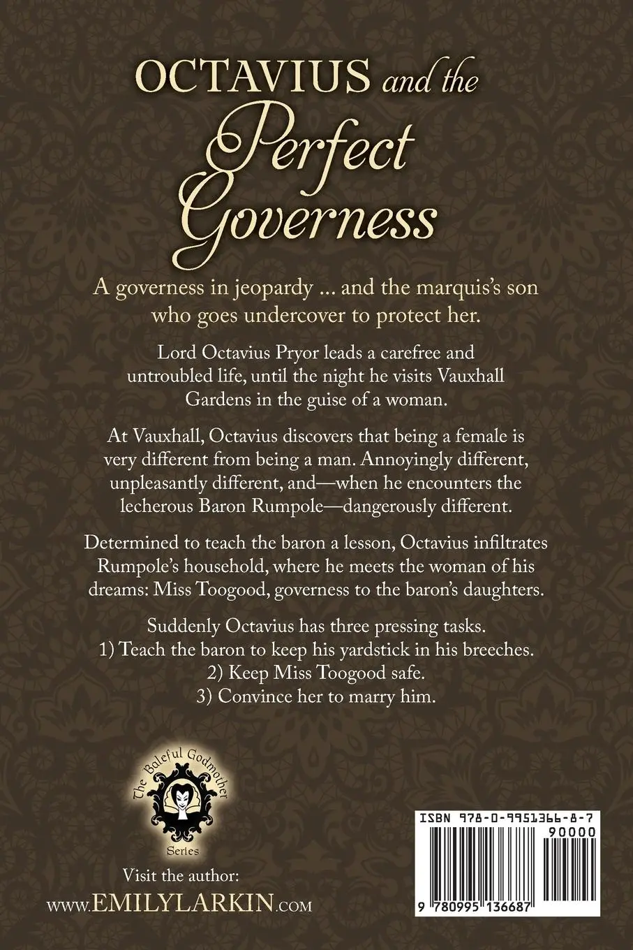 Rückseite: 9780995136687 | Octavius and the Perfect Governess | A Baleful Godmother Novel | Buch