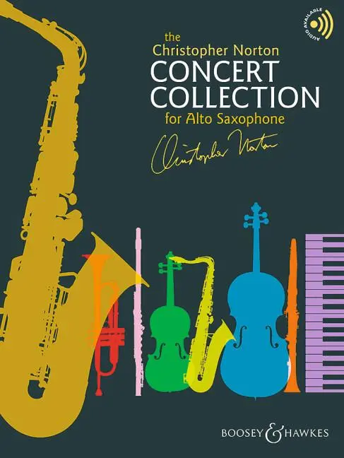 Cover: 9781784546687 | The Christopher Norton Concert Collection for Alto Saxophone and...