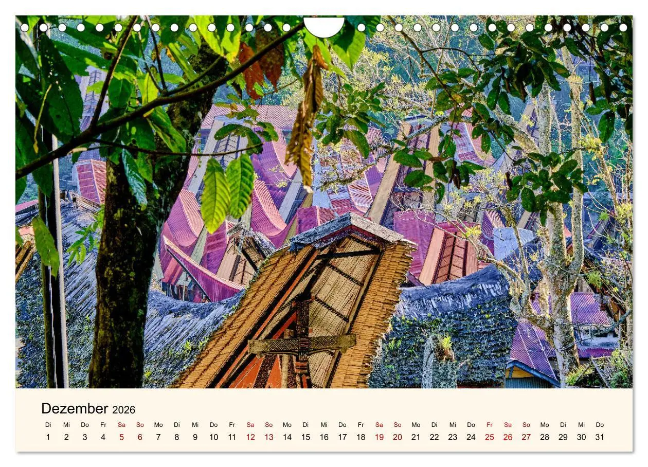 Bild: 9783457266687 | Sulawesi Im Reich der Torajas (Wandkalender 2026 DIN A4 quer),...