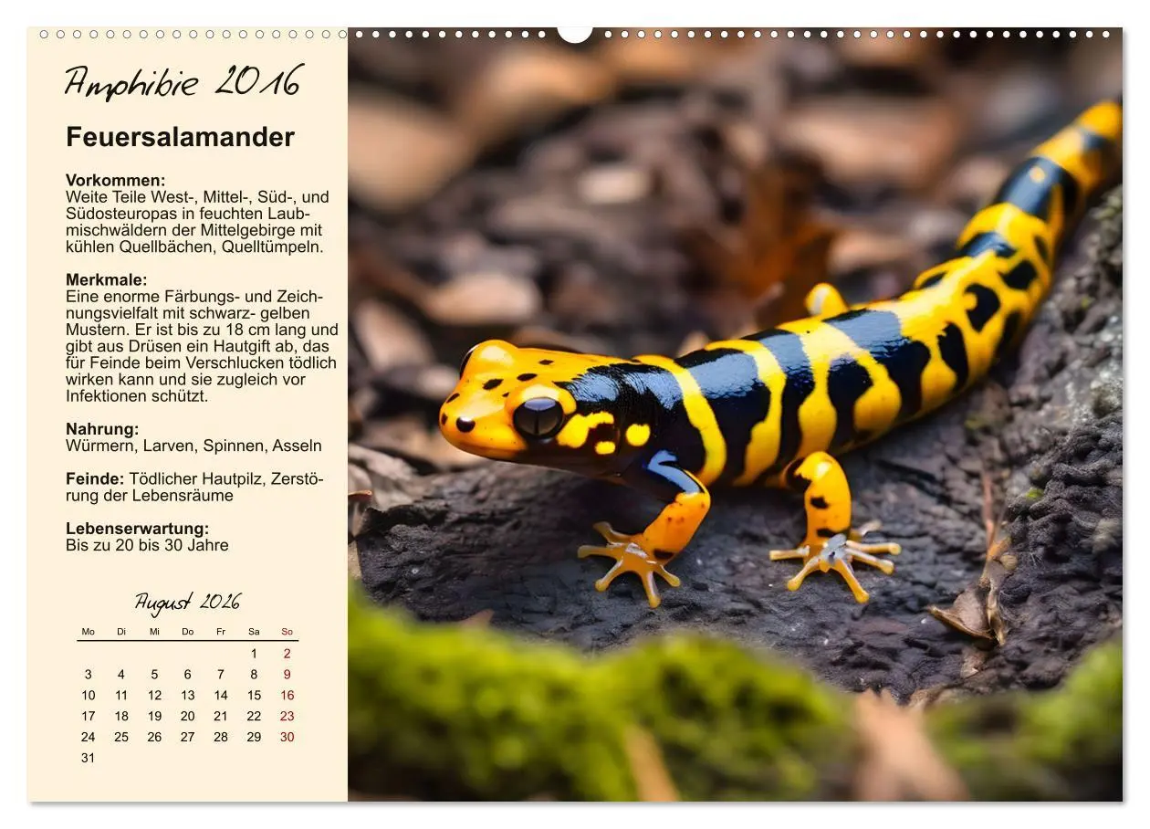 Bild: 9783457646687 | Wildtiere des Jahres (hochwertiger Premium Wandkalender 2026 DIN A2...