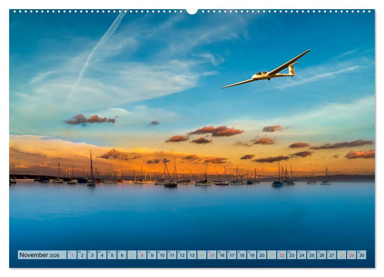 Bild: 9783457716687 | Segelflug, ein Stück Freiheit (Wandkalender 2026 DIN A2 quer),...