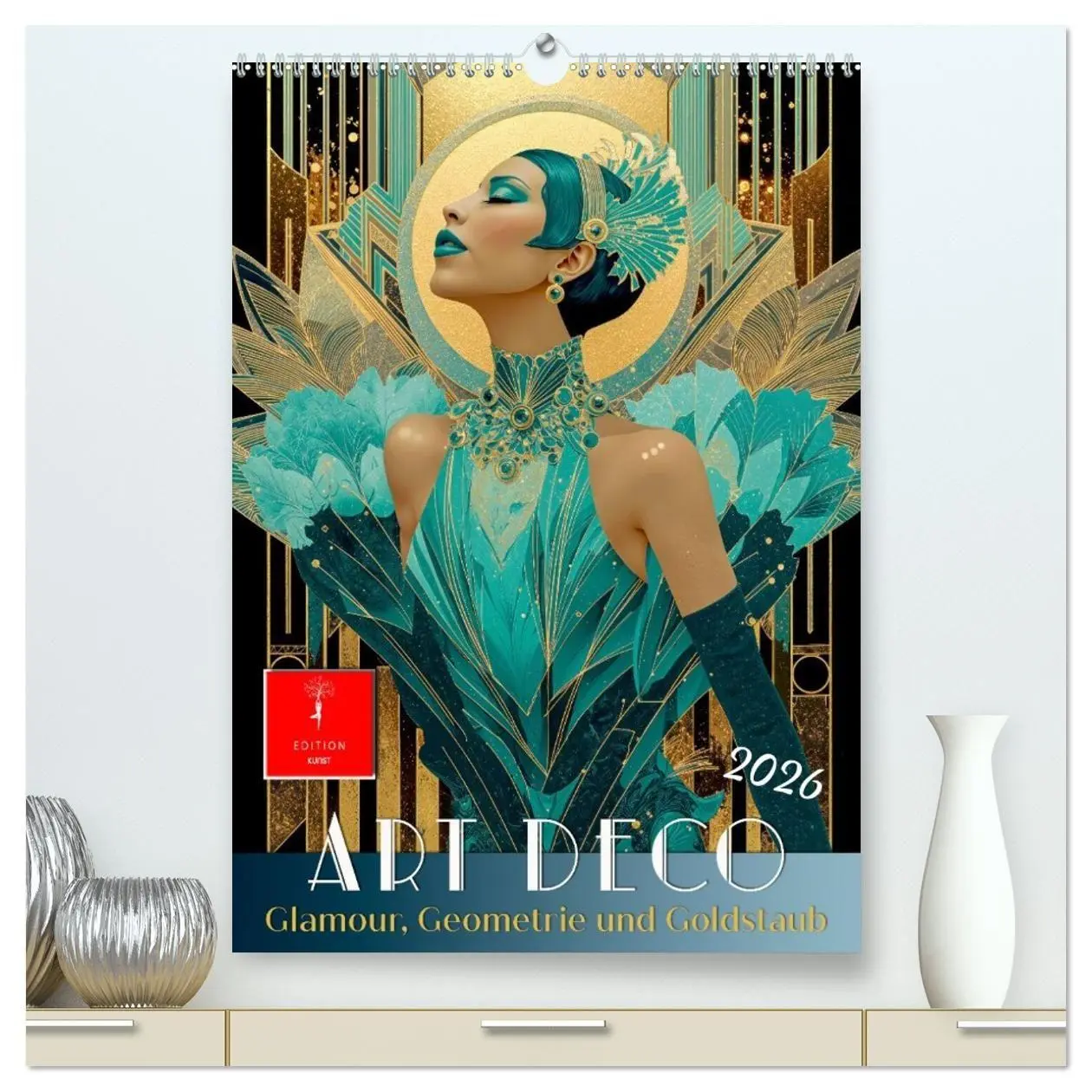 Cover: 9783516736687 | Art Deco - Glamour, Geometrie und Goldstaub (hochwertiger Premium...