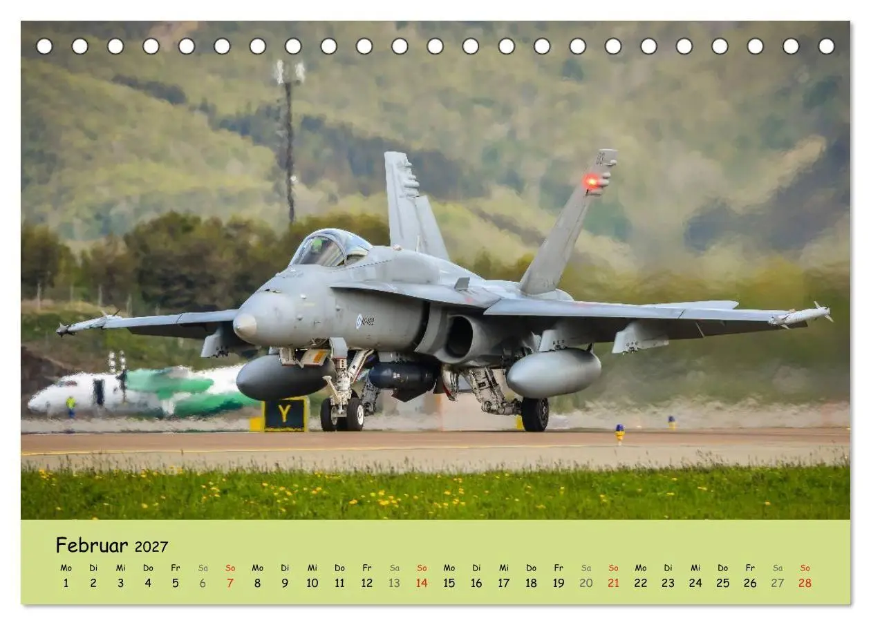 Bild: 9783569996687 | Luftüberlegenheit - Kampfjets in Aktion (Tischkalender 2027 DIN A5...
