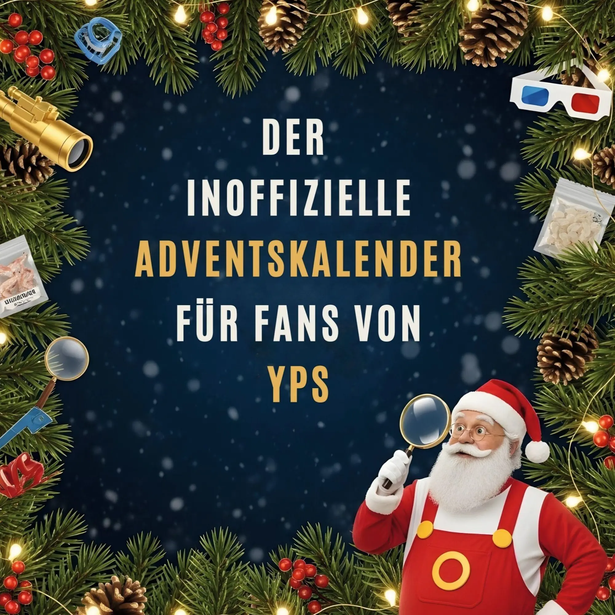 Cover: 9783695316687 | Der inoffizielle Adventskalender für Fans von Yps | Jonas Vogel | Buch