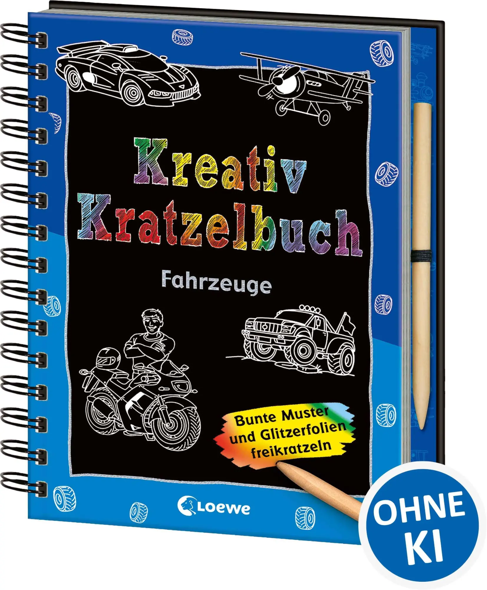 Cover: 9783743206687 | Kreativ-Kratzelbuch: Fahrzeuge | Michael Böhm | Taschenbuch | 68 S.