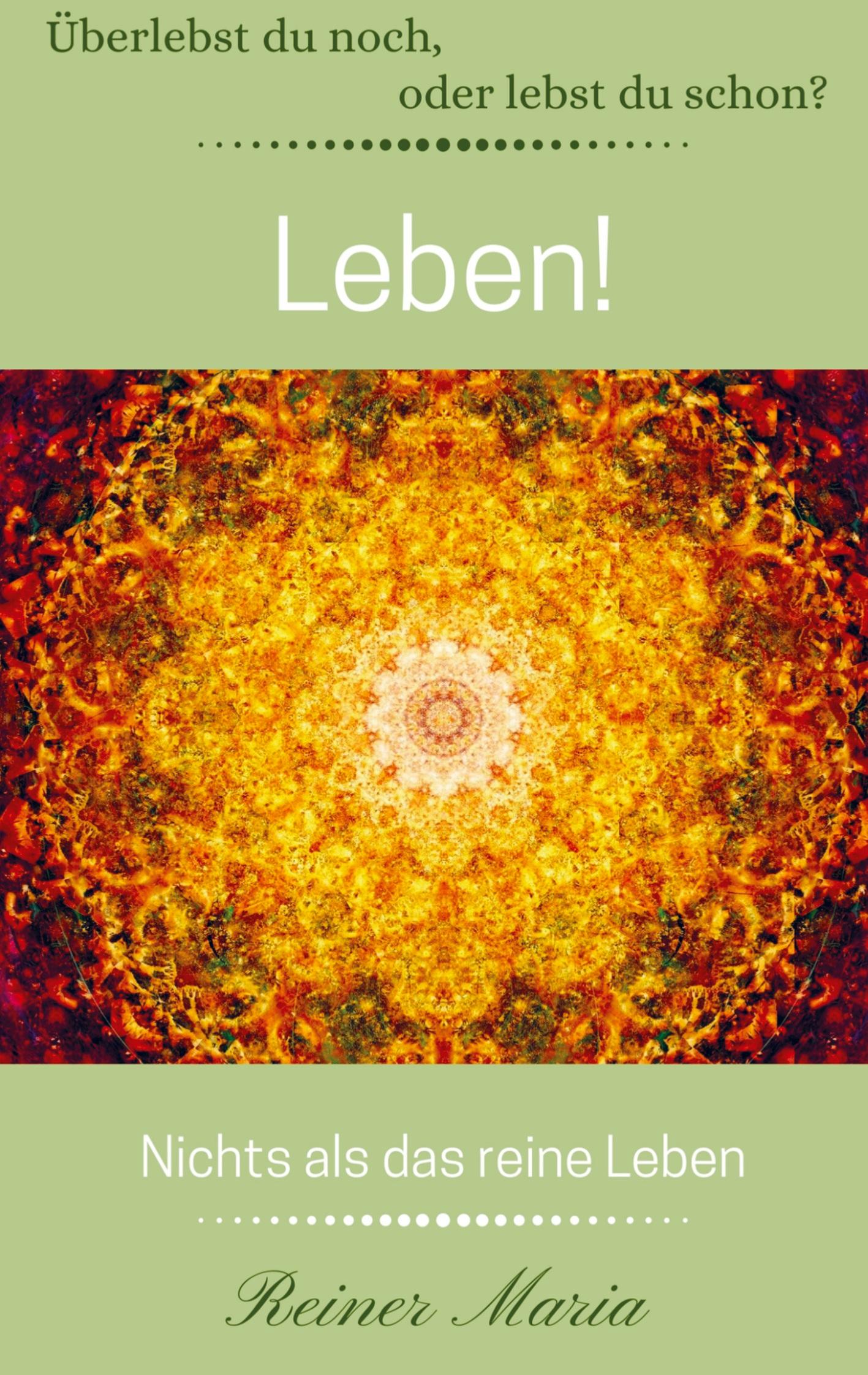 Cover: 9789463676687 | Leben! | Nichts als das reine Leben | Reiner Maria | Taschenbuch