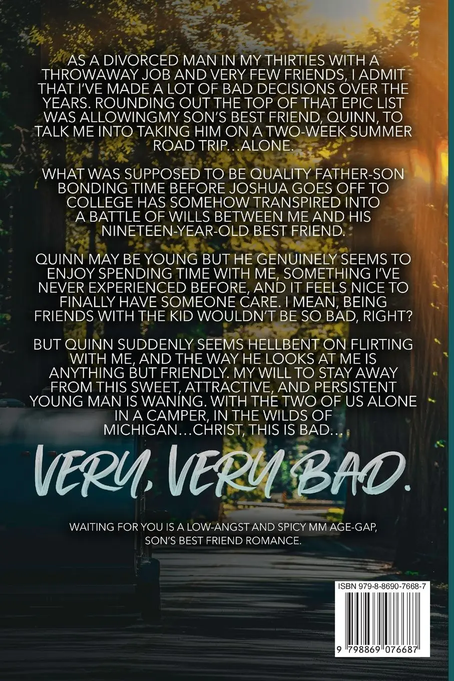 Rückseite: 9798869076687 | Waiting For You | Cora Rose | Taschenbuch | Englisch | 2023