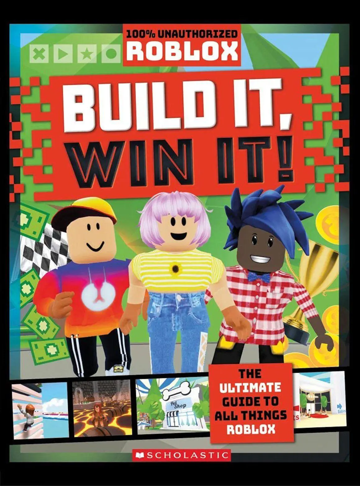 Cover: 9781338726787 | Build It, Win It!: An Afk Book (Roblox) | Dynamo | Taschenbuch | 2022